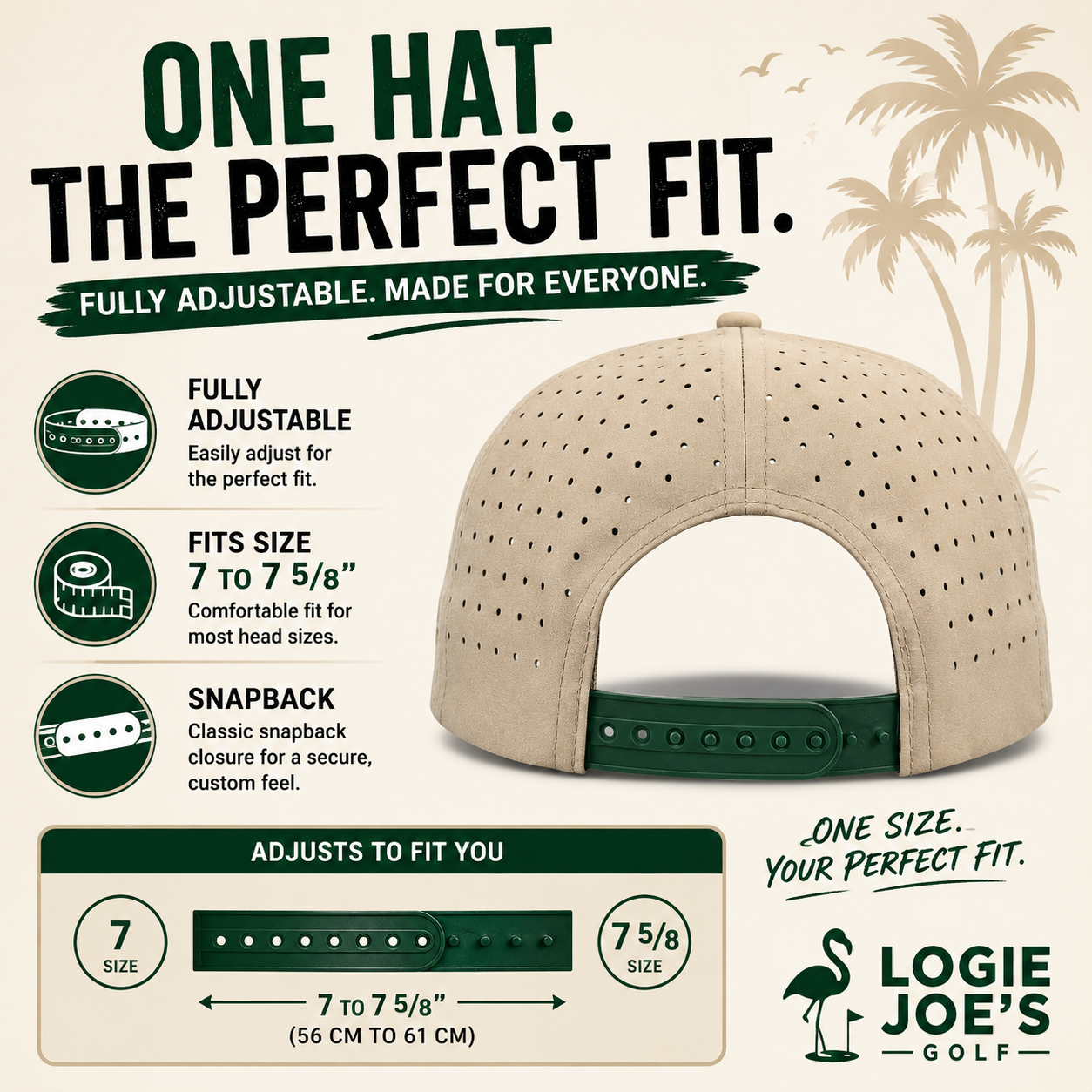 Transfusion Golf Hat | Snapback with Magnetic Marker Holder